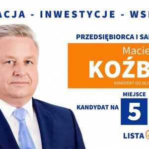 Maciej Koźbiał - informacje o kandydacie do sejmu