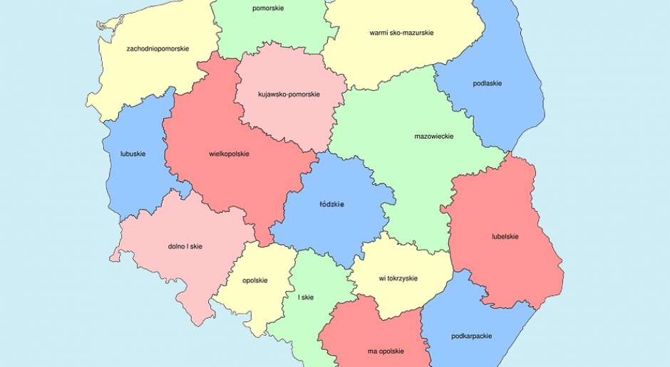 Wybory parlamentarne 2015: Wyniki z podziałem na województwa