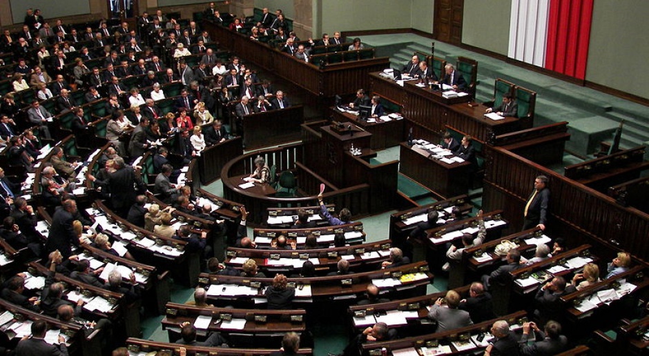 Brudziński (PiS), Dolniak (Nowoczesna), Kidawa-Błońska (PO), Terlecki (PiS) i Tyszka (Kukiz'15) zostali wicemarszałkami Sejmu
