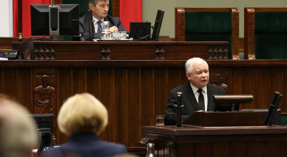 J.Kaczyński: dzięki PO Trybunał Konstytucyjny stał się instytucją partyjną