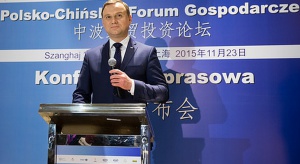 Duda: Mam nadzieję, że Polska stanie się podstawowym partnerem Chin