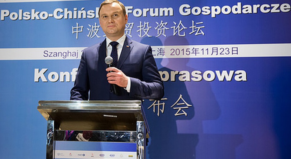 Duda w Chinach: Mam nadzieję, że Polska stanie się podstawowym partnerem Chin