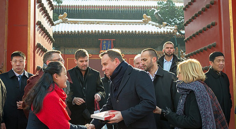 Duda w Pekinie: Spotka się z prezydentem Chin