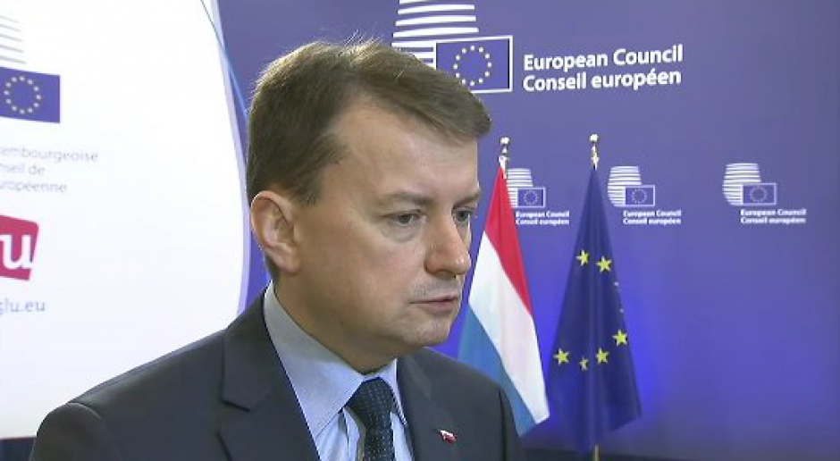Minister Błaszczak w Brukseli uczestniczył w posiedzeniu Rady Unii Europejskiej