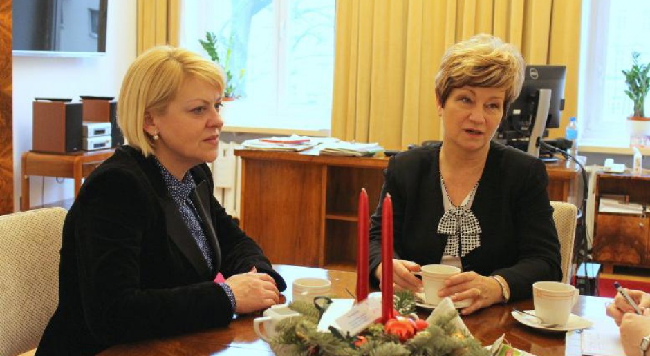 Marzenna Drab, wiceminister edukacji spotkała się z Andżeliką Borys. O czym rozmawiały?