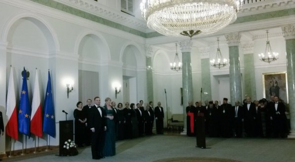 Prezydent Andrzej Duda mówił o polityce międzynarodowej do dyplomatów