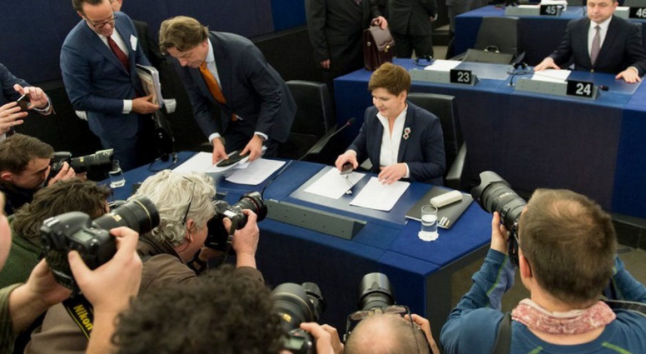 Beata Szydło odpierała zarzuty w czasie debaty w Parlamencie Europejskim