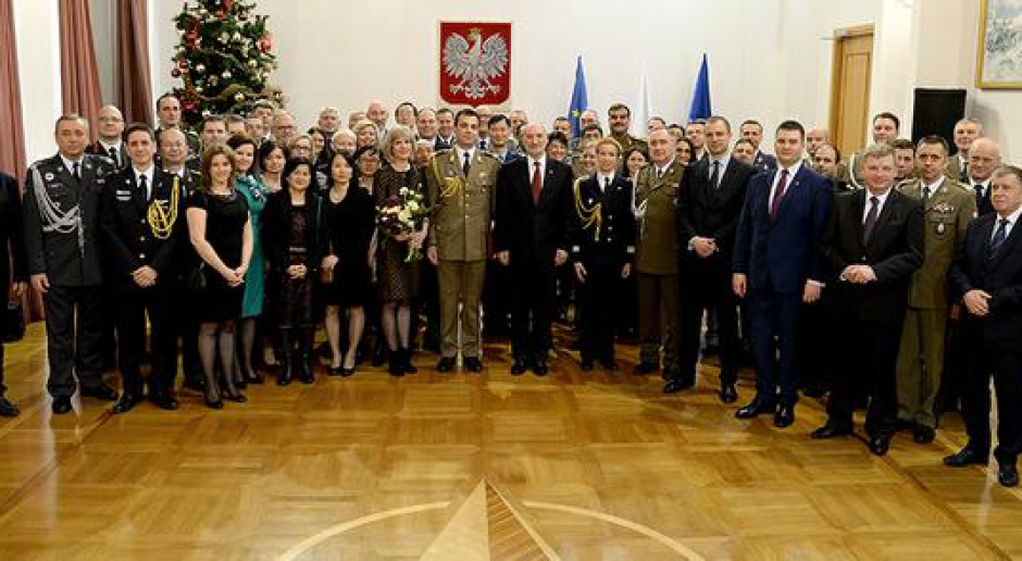 Antoni Macierewicz spotkał się z wojskowym korpusem dyplomatycznym 