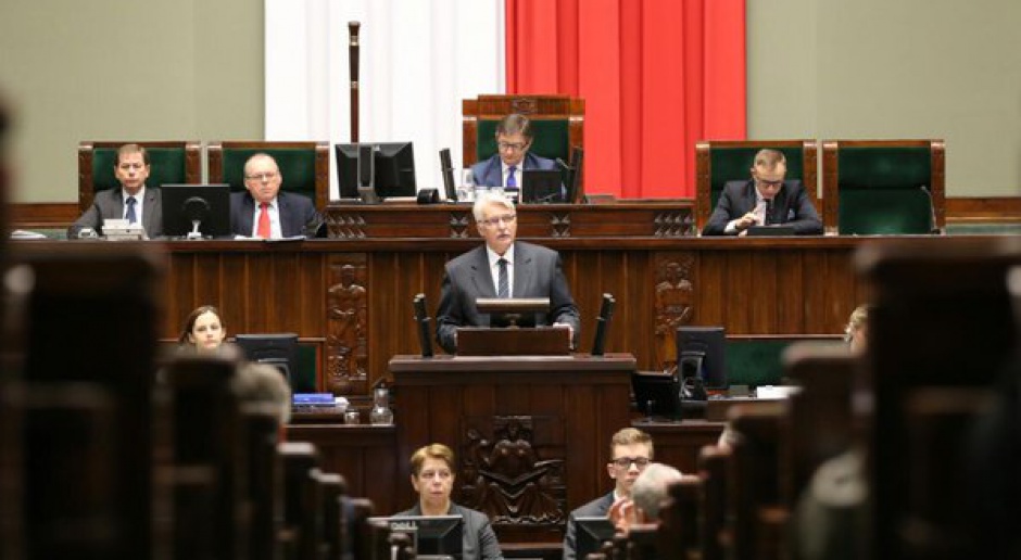 Główne tezy wystąpienia ministra Waszczykowskiego w Sejmie