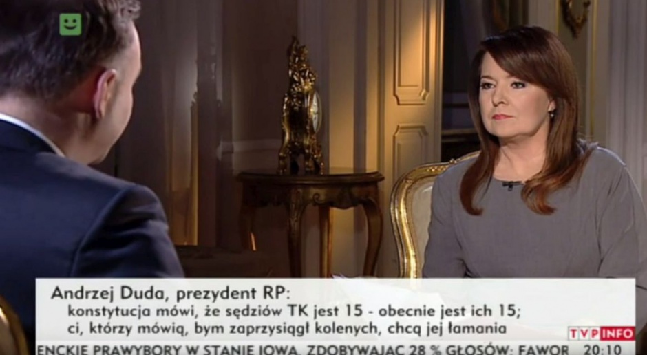 Andrzej Duda w TVP (cały wywiad)
