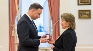 Prezydent wręczył order Virtuti Militari rodzinie łączniczki AK Marii Swech