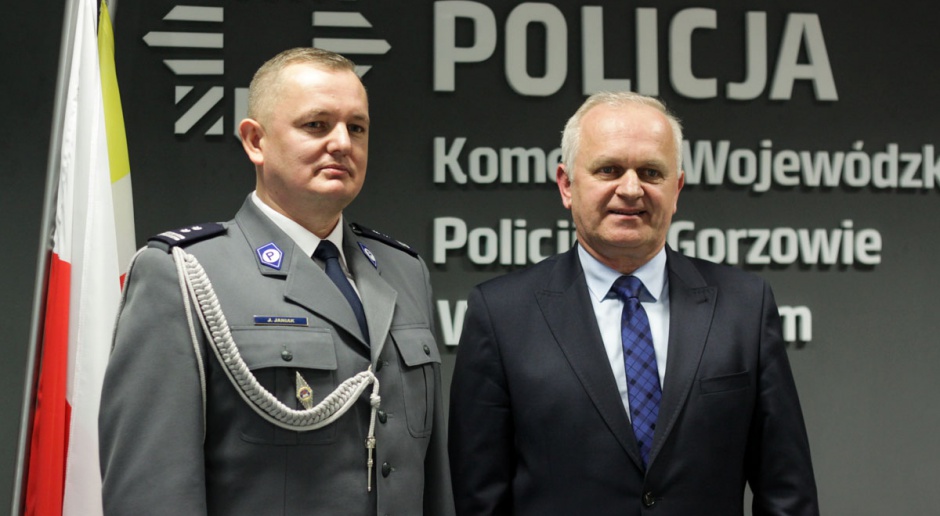 Mł. insp. Jarosław Janiak szefem lubuskiej policji