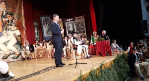 Prezydent Andrzej Duda na koncercie dudziarzy w Zakopanem