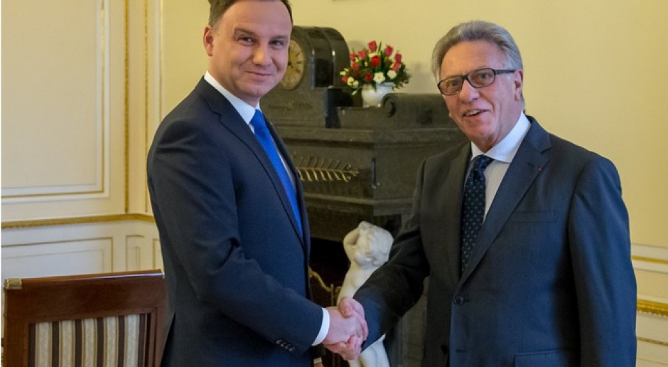 Andrzej Duda spotkał się z szefem Komisji Weneckiej