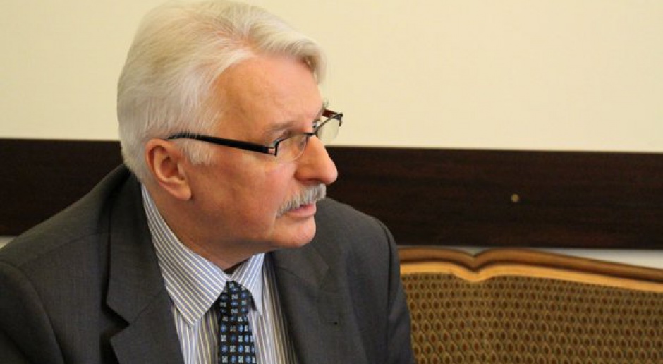 Minister Witold Waszczykowski dla węgierskiej telewizji: Potrzebujemy przyjaciół, którzy rozumieją sytuację Polski