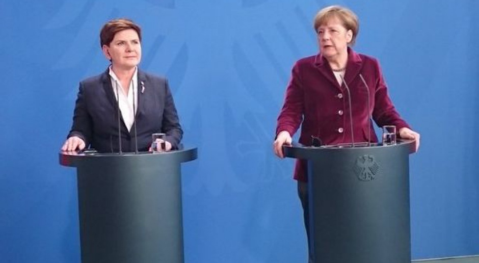 Beata Szydło rozmawiała z kanclerz Angelą Merkel
