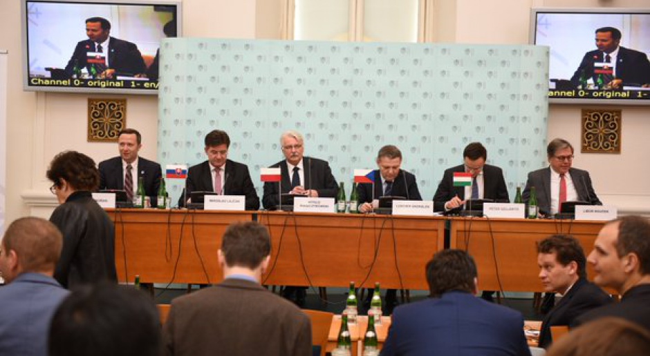 MSZ: Spotkanie ministrów spraw zagranicznych Grupy Wyszehradzkiej w Pradze 
