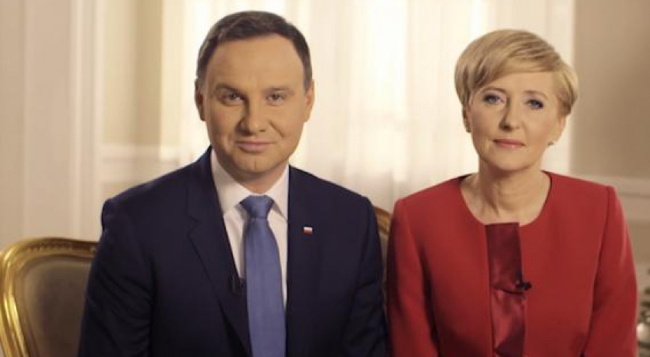 Para prezydencka na inauguracji IX Ogólnopolskich Zimowych Igrzysk Olimpiad Specjalnych