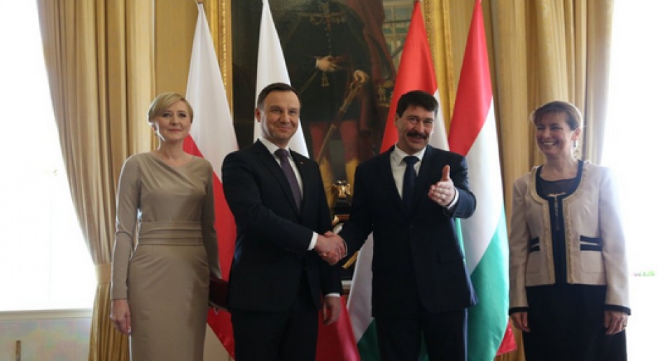 Spotkanie prezydentów Polski i Węgier w Budapeszcie 