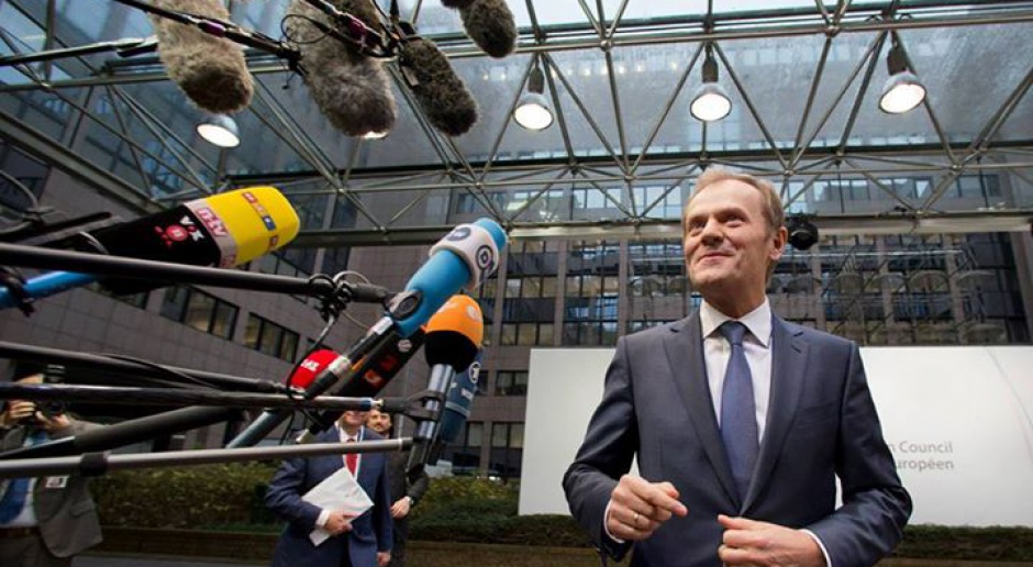 Tusk przedstawił UE uzgodniony z Turcją projekt planu ws. migracji 
