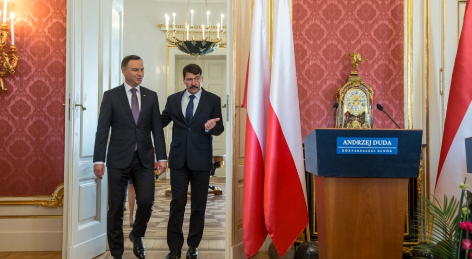 Andrzej Duda i prezydent Węgier ocenili działanie Rosji na Ukrainie