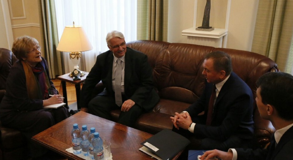 Wizyta szefa MSZ na Białorusi upłynęła pod znakiem wspólnej historii