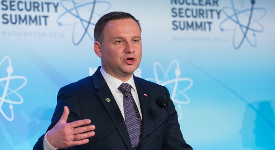 Duda: Polska w awangardzie działań dot. bezpieczeństwa nuklearnego