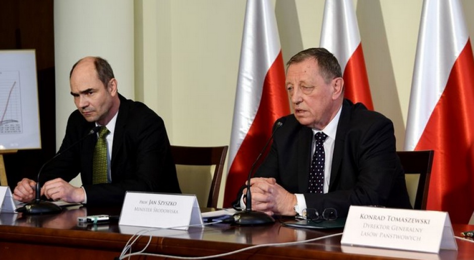Minister Szyszko odwiedził Białowieżę. Mówił o ochronie siedlisk naturalnych
