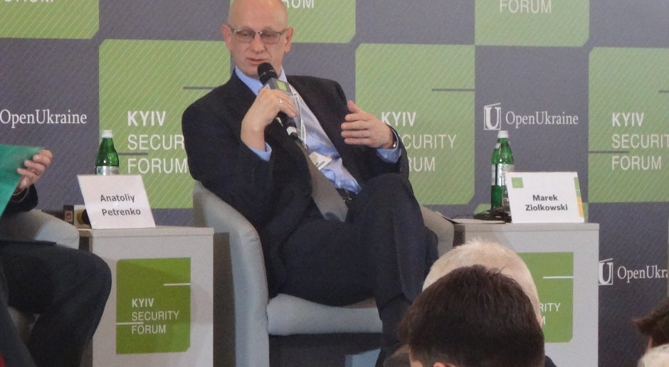 Wiceminister Marek Ziółkowski na Forum Bezpieczeństwa w Kijowie 