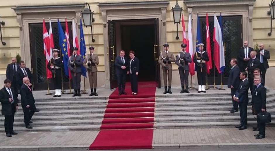 W Warszawie spotkanie premierów Polski i Danii