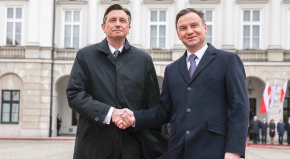Prezydent Słowenii rozpoczął wizytę w Polsce