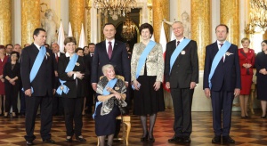 Prezydent Andrzej Duda wręczył Ordery Orła Białego