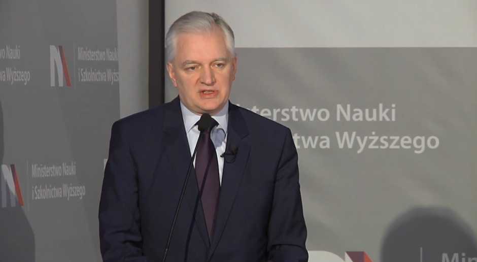 Minister Gowin chce, by polska gospodarka była innowacyjna, nie naśladownicza