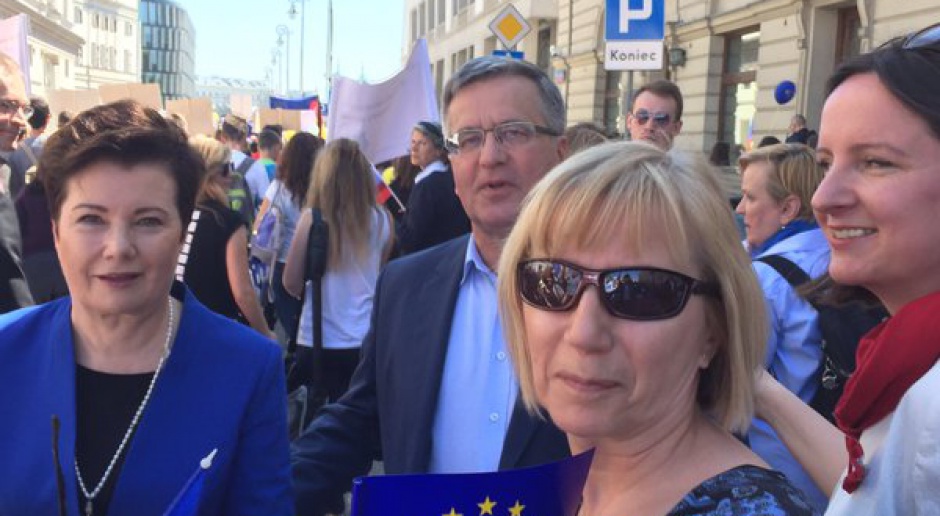 W Warszawie pod hasłem &quot;Tu jest Europa!&quot; przeszła Parada Schumana 