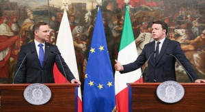 O czym rozmawiał prezydent Andrzej Duda z premierem Włoch?