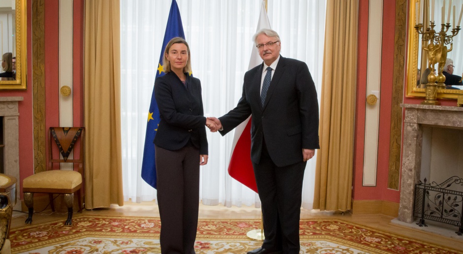 Spotkanie z Mogherini, Waszczykowski: Zacieśniają się relacje NATO-UE