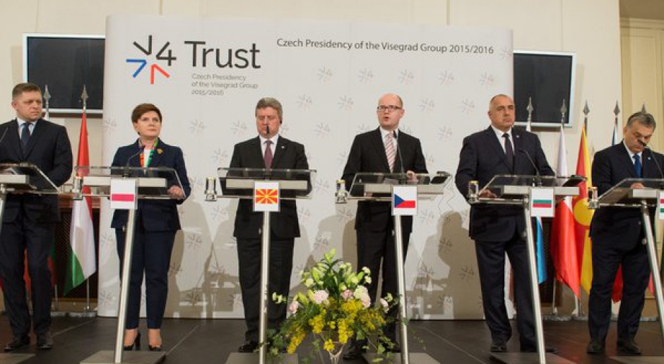 Premier Szydło na szczycie Grupy Wyszehradzkiej w Pradze