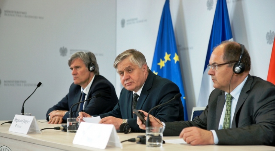 Ministrowie rolnictwa Polski, Francj i Niemiec podpisali „Oświadczenie warszawskie”