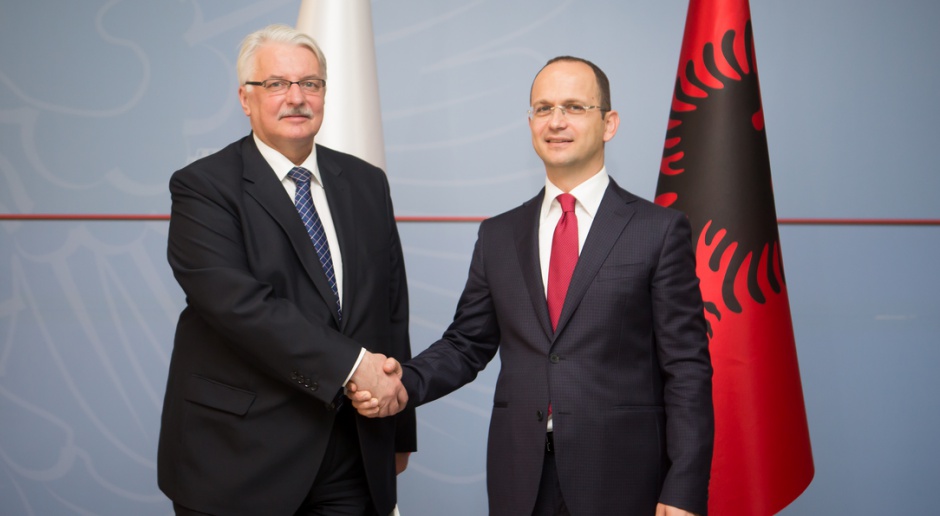 MSZ: Polska wspiera europejskie aspiracje Albanii
