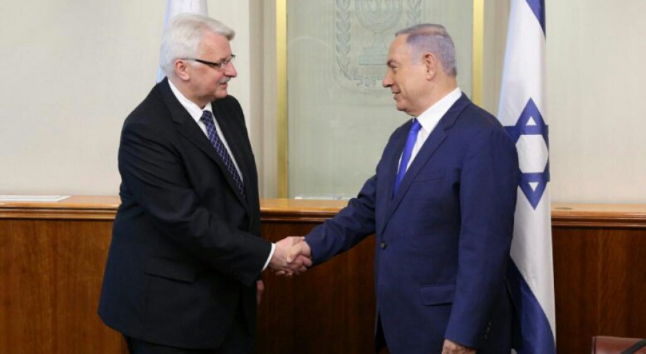 Minister Waszczykowski spotkał się z premierem Netanjahu