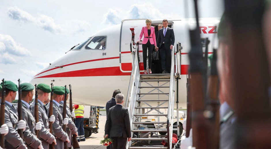 Para prezydencka przybyła do Berlina