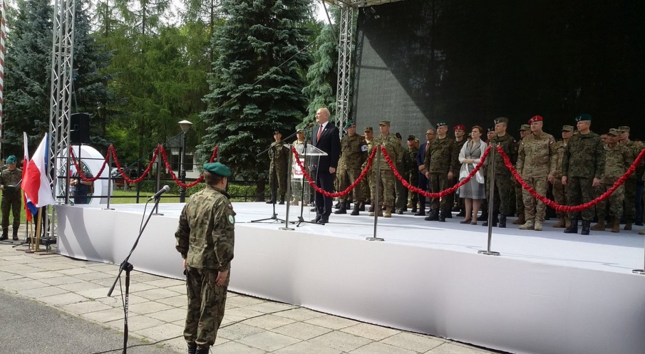 Macierewicz: NATO nie pozwoli nikomu naruszyć naszych granic