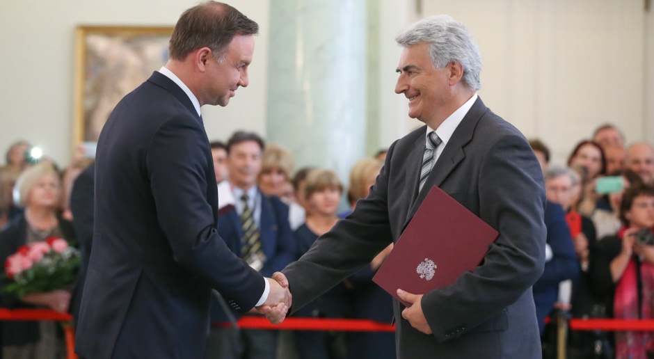 Andrzej Duda przyznał nominacje 57 profesorom