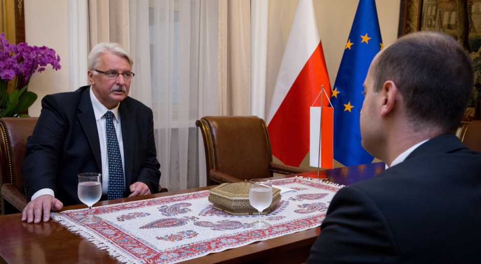 Szef MSZ: Polska chciałaby widzieć Gruzję w NATO i UE