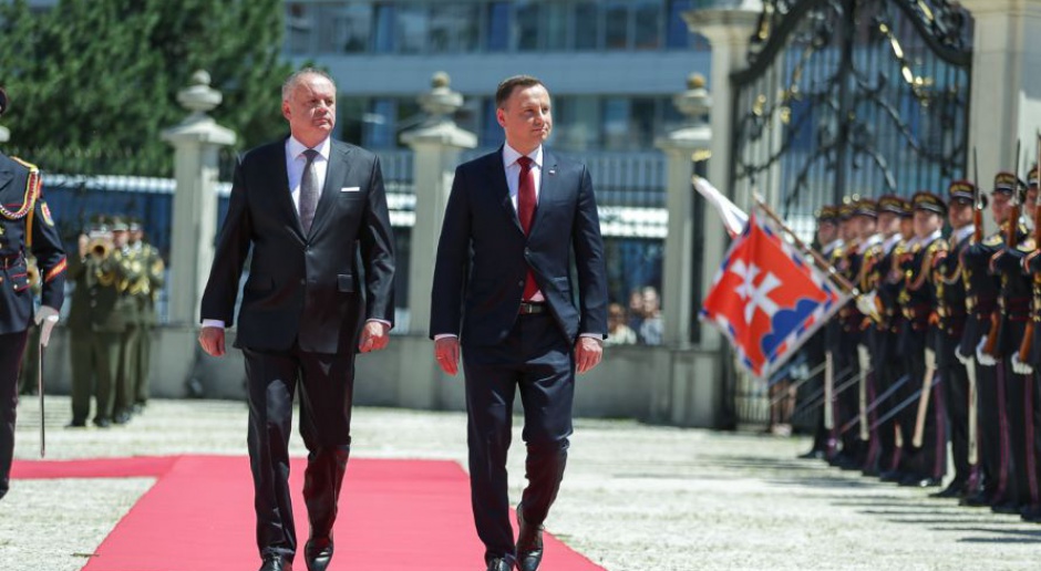 Prezydent Duda na Słowacji: społeczeństwa chcą Unii, która daje wolność 
