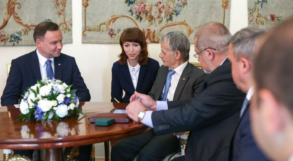 Duda podczas spotkania z Mustafą Dżemilewem: Polska nigdy nie zaakceptowała aneksji Krymu
