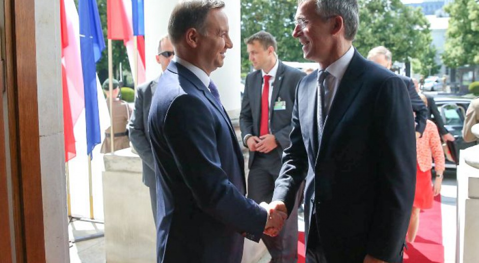 Duda i Stoltenberg: szczyt NATO w Warszawie pokaże jedność Sojuszu