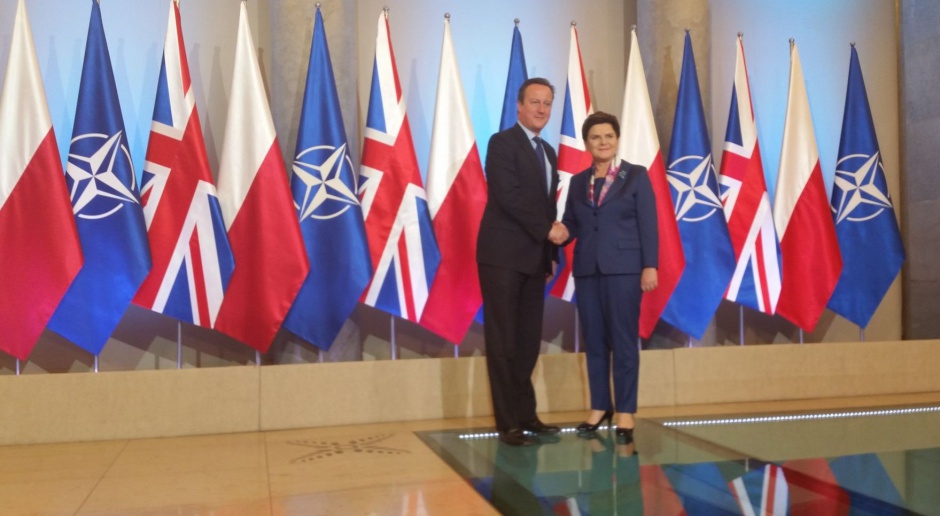 Beata Szydło rozmawiała z Davidem Cameronem o sytuacji Polaków w Wielkiej Brytanii