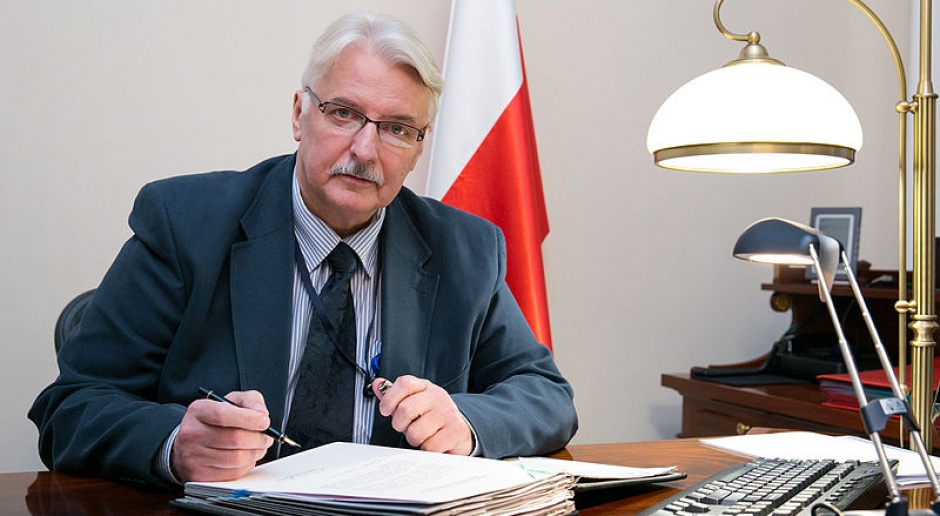 MSZ: Witold Waszczykowski na posiedzeniu Rady ds. Zagranicznych