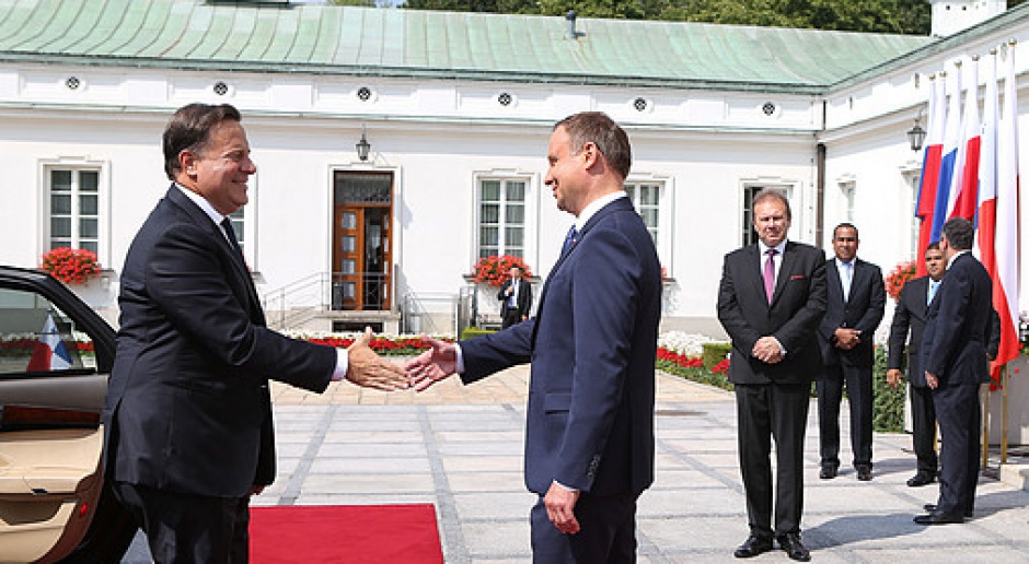 Spotkanie prezydentów Polski i Panamy. Jest umowa o współpracy w dziedzinie turystyki.